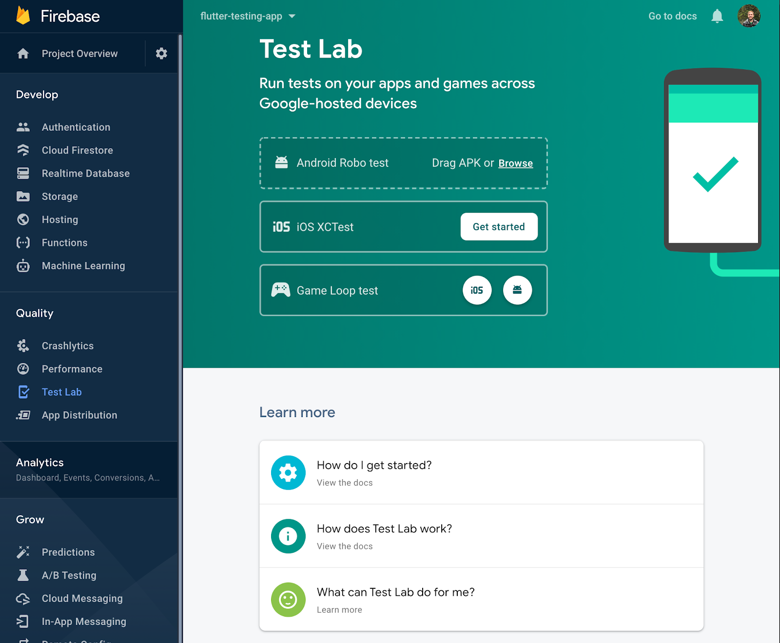 Updates on Flutter Testing